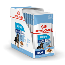 Royal Canin Maxi Pupp для щенков крупных пород от 2 до 15 мес.(пауч) соус 140гр